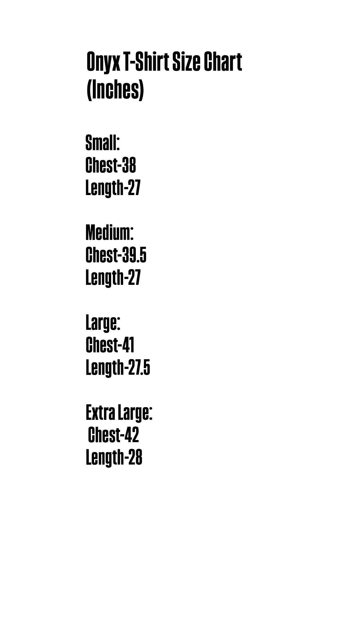 Uniform T-shirt-ONYX